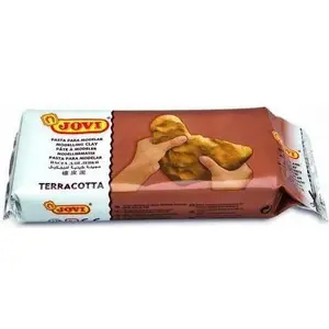Modeling Pasta JOVI terracotta 1000 g, reusable air-drying modeling clay