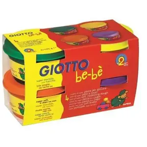 Modelling Clay Pack FILA Ciastolina 4×100 g BEBE Giotto – non-toxic children’s dough set