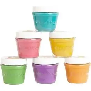 Modeling clay set ProGarden — 6 pastel colors in jars