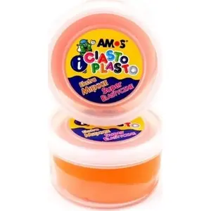 Amos dough modeling clay 30 g orange - Amos CIASTOLINA 30g POMARAŃCZOWA
