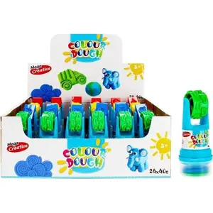 Art set mega creative MASA PLASTYCZ AKC 6x14 — modeling clay pack with 6 colors, 14 g each