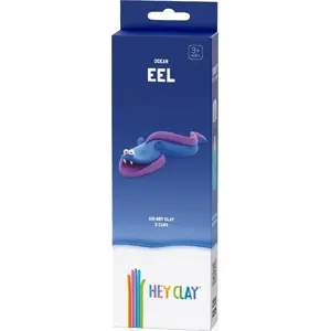 Modeling Clay Set TMTOYS Hey Clay — Eel theme, 3 cans (HCL 30060CEE3)