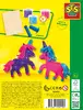 TEKA 621499 modelējamās masas komplekts Unicorns neon glitter Photo 3