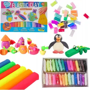 Modeling clay set Maksik Elastic Clay — 30 pieces, TM Lovin
