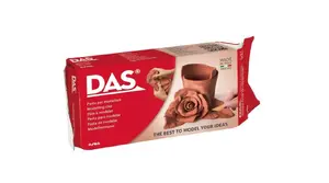 Modelēšanas māls DAS F387100 — 500 g terakotas modelēšanas kompozīcija pieaugušajiem