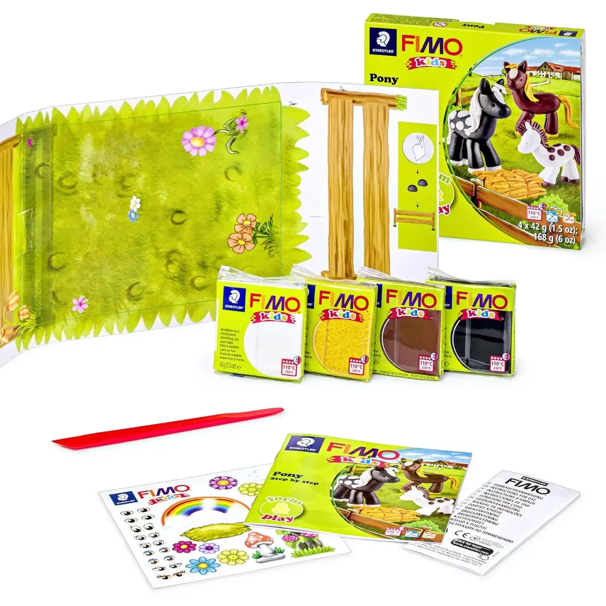 Staedtler FIMO kids 8034 пластилин — 4 шт. Photo 2