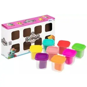 Modeling Dough Pack, Usorteret Just Dough 8-pack Vivid 566 g, Boron-free, Unscented