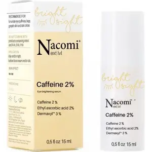 Acu izgaismojošs serums Nacomi Next Level ar 2% kofeīna, 15 ml