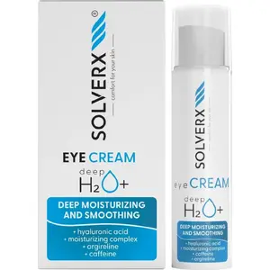 Eye cream Solverx Deep H2O+ — deep moisturizing under-eye cream 15 ml for dry, dehydrated skin