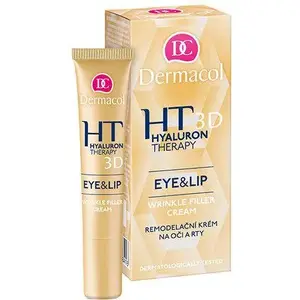 Eye & Lip Cream Dermacol Hyaluron Therapy 3D, 15 ml