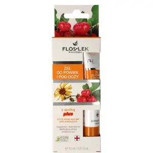 Eye Gel Floslek Pielęgnacja oczu z Arniką Plus 15 ml — soothing eye care gel with arnica