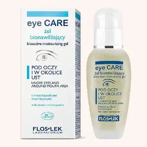 Eye care smoothing gel with microcapsules Floslek 30 ml — anti-wrinkle eye gel