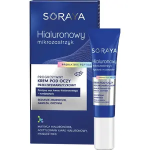 Крем для кожи вокруг глаз Soraya SORAYA Hialuronowy mikrozastrzyk Progresywny 15 мл