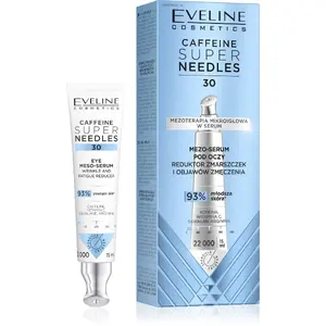Eye Mezo-Serum Eveline Caffeine Super Needles 30, 15 ml — anti-wrinkle and fatigue reducer