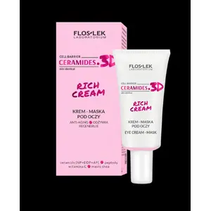 Крем-маска для вокруг глаз Floslek Ceramides.3D Rich Cream 30 мл — питательный уход