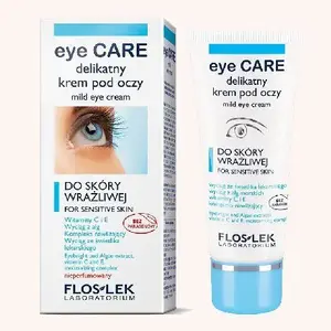 Acu krēms Floslek Delikāts acu krēms ar īrkšķiem (eyebright) un C vitamīnu 30 ml