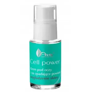 Eye and Eyelid Cream Alkotest AVA LABORATORIUM Cell Power 15 ml smoothing care