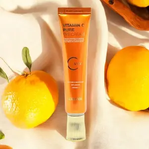 Acu krēms Floslek LEBELAGE Vitamin C Pure — acu kopšanai, 15 ml