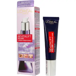 Крем для глаз и лица L’Oreal Paris Revitalift Filler с гиалуроновой кислотой 30 мл