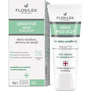 Крем для кожи вокруг глаз Floslek Sensitive 30 мл — для чувствительной кожи, уход за зонами вокруг глаз