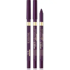Водостойкий гелевый карандаш для глаз Eveline Variete 10 Aubergine