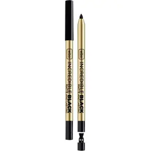 Eye pencil Lovely WIBO Incredible Black Matte with built-in sharpener — black