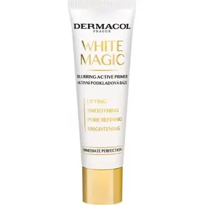 Grima bāze Dermacol White Magic 20 ml — primers vienmērīgākai ādas tonim un ilgāk noturīgai tonālajai krēmam