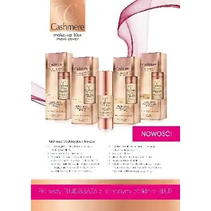 Liquid foundation DAX Cashmere Fluid base smoothing & covering shade 02 Nude 30 ml