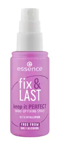 Спрей для фиксации макияжа Essence fix & LAST 50 мл — фиксатор стойкого макияжа