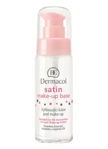 Make-up Base Dermacol Satin 30 ml — primer for universal skin, pump bottle