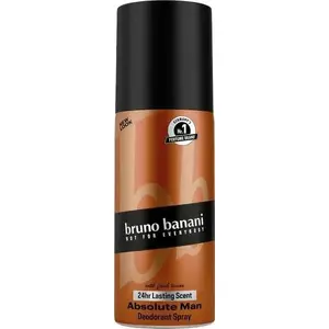 Дезодорант-спрей Bruno Banani Absolute Men 150 мл — мужской ароматный спрей для тела