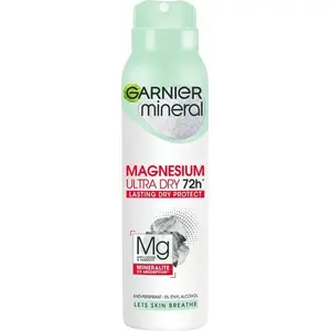 Дезодорант-спрей GARNIER Ultra Dry 72H Magnesium для женщин, 150 мл