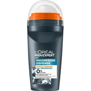 Deodorant Roll-On L’Oreal Paris Men Expert Magnesium Defense 50 ml hypoallergenic
