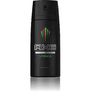 Dezodorants aerosols AXE Africa 150 ml — vīriešu ķermeņa sprejs, 150 ml
