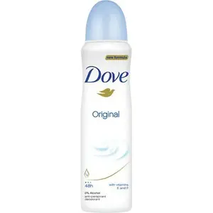 Antiperspirants aerosols Dove Original — sprejs 150 ml (MPN 660843)