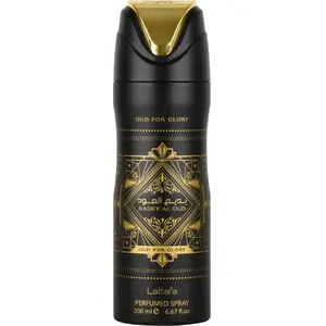 Body spray Lattafa Bade'e Al Oud 200 ml — fragrance spray for body