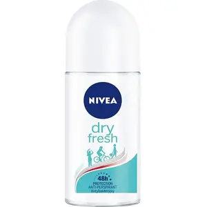 Roll-on dezodorants Nivea Dry Fresh 50 ml — antiperspirants, bez spirta