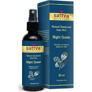 Deodorant Body Mist Sattva Night Queen 80 ml — natural spray deodorant