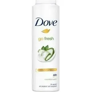 Antiperspiranta aerosols Dove Go Fresh 48H ar gurķu aromātu sievietēm 150 ml