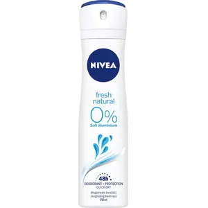 Дезодорант-спрей Nivea Fresh для женщин 150 мл, без алюминия