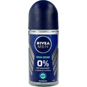 Dezodorants roll-on Nivea Fresh Ocean 50 ml — vīriešu antiperspirants, bez spirta