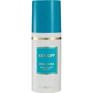Dezodoranta aerosols XERJOFF Erba Pura 100 ml — aromātiska ķermeņa smaržu pudelīte, spirta bāze