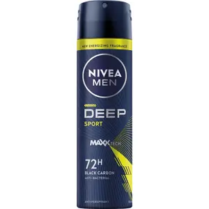 Антиперспирант-спрей Nivea MEN Deep Sport 150 мл — аэрозоль для мужчин, 150 мл