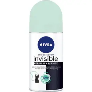 Дезодорант роликовый Nivea Roll-On Invisible Fresh — антиперспирант, без спирта, 50 мл