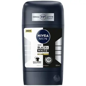 Дезодорант NIVEA Black & White Epic Night 50 мл — стик антиперспирант