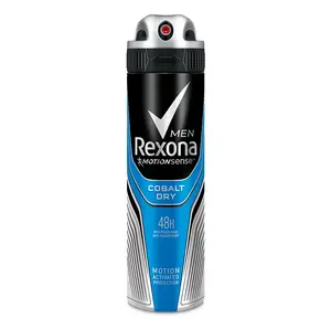 Aerosola dezodorants Rexona Cobalt Dry 150 ml vīriešiem — antiperspirants