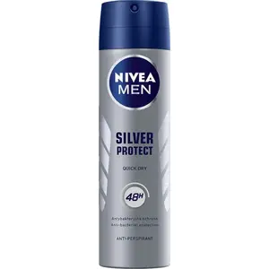 Дезодорант-спрей Nivea Silver Protect Dynamic Power 150 мл — мужской антиперспирант