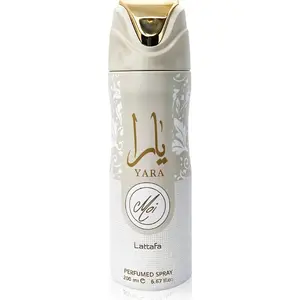 Ķermeņa smidzinātājs Lattafa Yara Moi 200 ml — aromatizēts ķermeņa aerosols