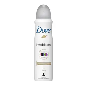 Antiperspirants sprejs Dove Invisible Dry 250 ml — sieviešu aerosola dezodorants