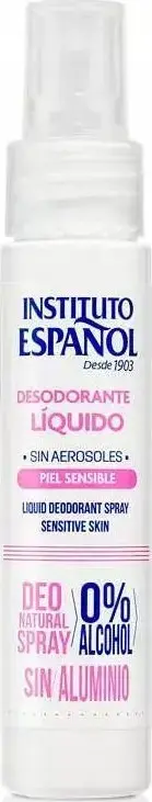 Dezodorants aerosols Instituto Espanol Natural Sensitive